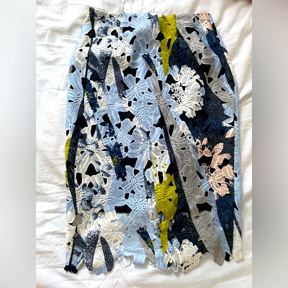 BAR lll Pattern Pencil Skirt